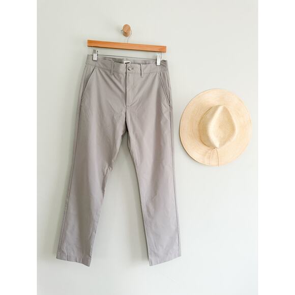 Crewcuts Factory | NWT Boys' slim-fit tech chino pant in Scarborough Grey Sz 16 - Picture 2 of 11